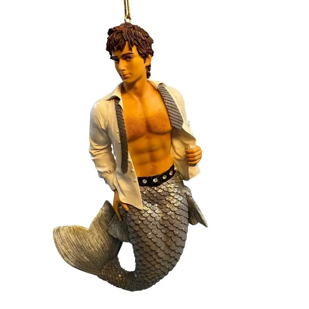 December Diamonds Fifty Shades of Grey Inspired Merman Silver Glitter Tail 2013